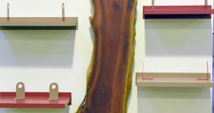 Libreria in legno su misura di design 3 Pino